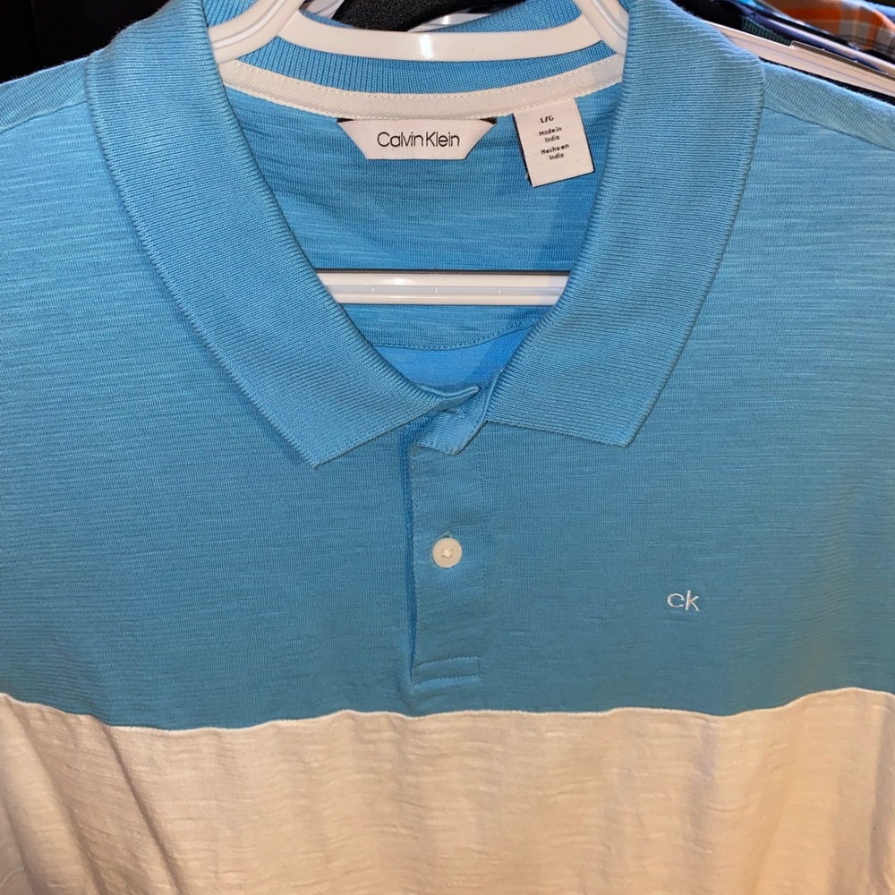 Calvin Klein polo shirt. Large